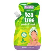Beauty Formulas, maseczka oczyszczająca do twarzy, tea tree peel off, 50 ml