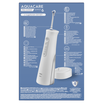 Oral-B, Aquacare 6 Pro-Expert, irygator do higieny jamy ustnej