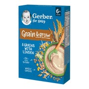 Gerber, Grain&grow, kaszka 8 zbóż z lipą, 6 m+, 200 g https://azcdn.doz.pl/image/d/product/2f60347c-scale-180x180.png