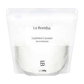 La Bomba, puder do kąpieli Cashmere Caramel, 700 g