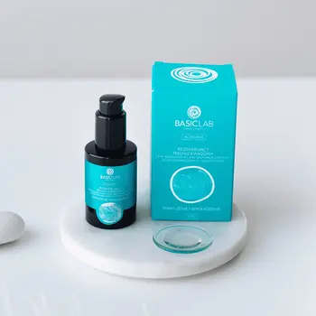 BasicLab Acidumis, peeling kwasowy regenerujący, nawilżenie i wygładzenie, 30 ml