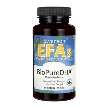 BioPure DHA, 550 mg, kapsułki żelowe, 60 szt.