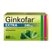 Ginkofar Extra, 240 mg, tabletki powlekane, 60 szt. https://azcdn.doz.pl/image/d/product/88f5ef78-scale-180x180.png