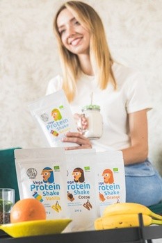 Diet-Food, Vege Shake Białkowy, waniliowy, 200 g