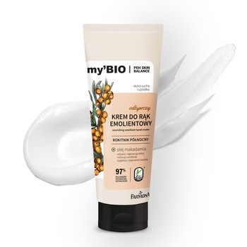 my'BIO, odżywczy krem do rąk, emolientowy, 100 ml