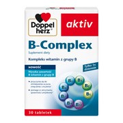 alt Doppelherz Aktiv B-Complex, tabletki, 30 szt.