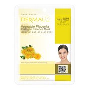 Dermal Vegetable Placenta Collagen Essence, Kolagenowa maska na twarzy z roślinną placentą, 23 g