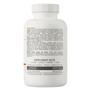 OstroVit Folic Acid, tabletki, 90 szt.
