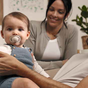 MAM Original Start, smoczek uspokajający, 0-2 m, różowo-fioletowy, 2 szt.