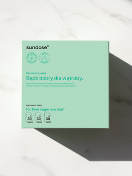 Sundose For Liver Regeneration, kapsułki, 30 szt. + 30 szt. + 30 szt.