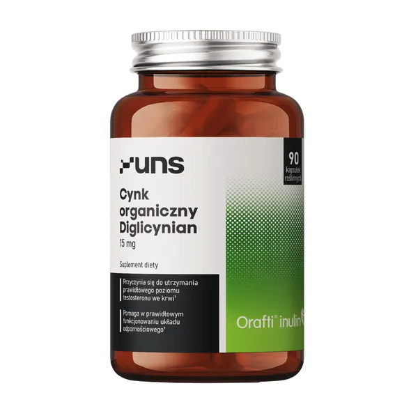 Cynk 15 mg 90 kapsułek [Uns] - Uns
