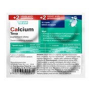 alt Calcium Teva (Calcium Pliva), tabletki musujące, 12 szt. + 2 szt.