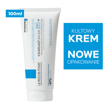 Zestaw 2 x La Roche-Posay Cicaplast Baume B5+, balsam kojący do twarzy i ciała, 100 ml