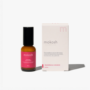 Mokosh Ceramidowe serum do twarzy, Malina, 30 ml