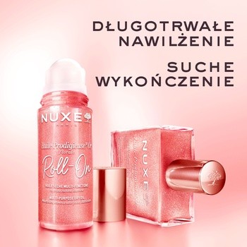 Nuxe Huile Prodigieuse OR Florale, wielofunkcyjny suchy olejek do pielęgnacji twarzy, ciała i włosów, roll-on, 60 ml
