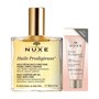 Zestaw Promocyjny Nuxe Prodigieuse, Huile Prodigieuse, suchy olejek o wielu zastosowaniach, 100 ml + Prodigieuse Boost, krem-żel naprawczy do twarzy, 15 ml GRATIS
