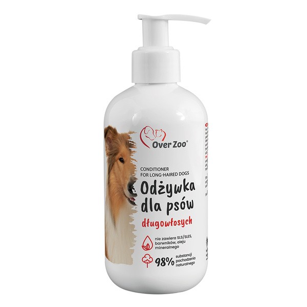 Over Zoo Over Zoo, odżywka dla psów o długiej sierści, 240 ml — Inhaltsstoffe und Bewertung