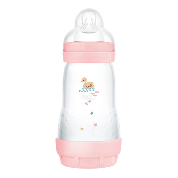 MAM Perfect Start, butelka antykolkowa, 2+ miesięcy, różowa, 1 szt.