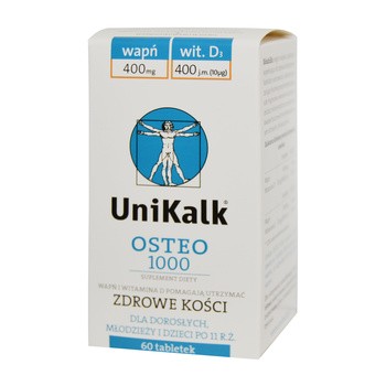 UniKalk Osteo 1000, tabletki,  60 szt.