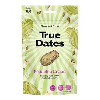 True Dates Daktyle, pistachio cream, 100 g