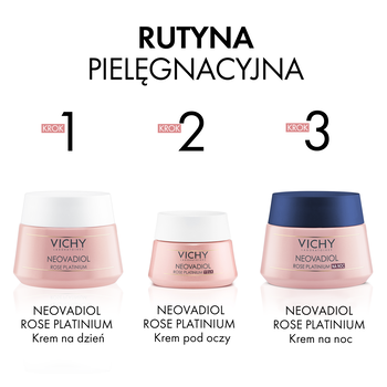 Vichy Neovadiol Rose Platinium, krem wzmacniająco-rewitalizujący na dzień, 50 ml