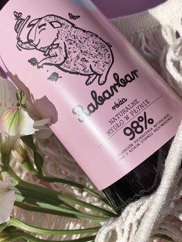 Yope, mydło w płynie Rabarbar i róża, 500 ml