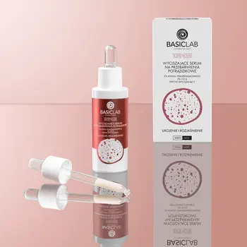 BasicLab Esteticus, serum wyciszające przebarwienia potrądzikowe, 30 ml