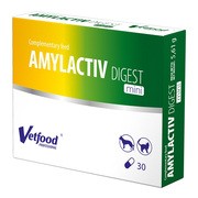 Vetfood Amylactiv Digest mini, preparat enzymatyczny dla psów i kotów małych ras, kapsułki, 30 szt. https://azcdn.doz.pl/image/d/product/3d2d2715-scale-180x180.png