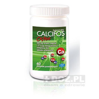 Calcifos Osteo, tabletki powlekane, 60 szt.