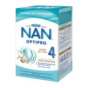 Nestle Nan Optipro 4, mleko modyfikowane Junior dla dzieci powyżej 2. roku życia, 800 g