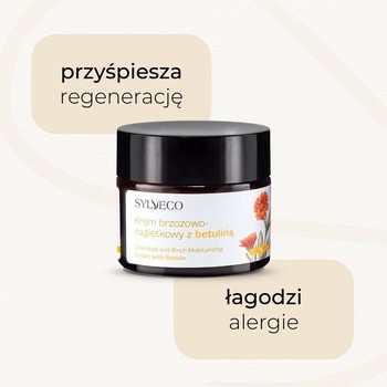 Sylveco, krem brzozowo-nagietkowy z betuliną, 50 ml