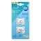 Canpol Babies, smoczek silikonowy, symetryczny, Mini, 0-2 m, grey, 2 szt.