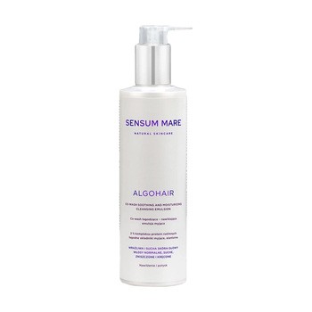 Algohair Co-Wash, łagodząco-nawilżająca emulsja myjąca dla wrażliwej i suchej skóry głowy, 250 ml