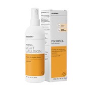 Psorisel Night Emulsion, emulsja na łuszczycę skóry głowy, na noc, 200 ml https://azcdn.doz.pl/image/d/product/b070c444-scale-180x180.png