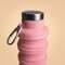 GymBeam BeastPink, składana butelka na wodę 500 ml, różowa, 1 szt.