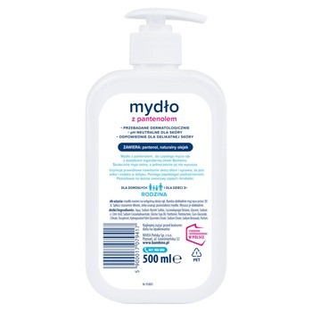Bambino Rodzina, mydło do rąk o zapachu mirabelki, 500 ml