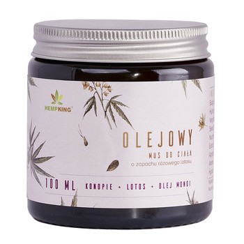 HempKing, olejowy mus, do ciała, 100 ml