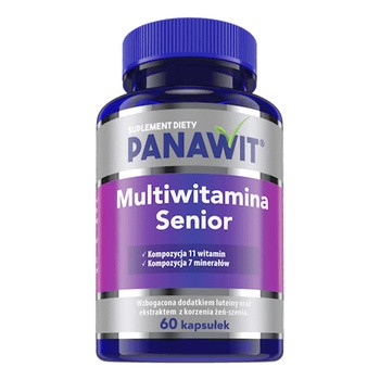 Panawit Multiwitamina Senior, kapsułki, 60 szt.