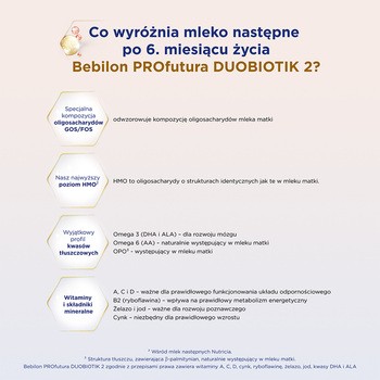 Bebilon PROfutura DUOBIOTIK 2, mleko następne po 6. miesiącu, proszek, 800 g