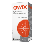 Owix, 250 mg / 5 ml, zawiesina doustna, 15 ml
