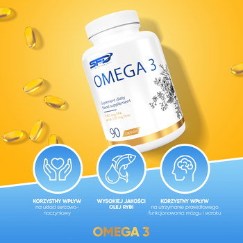 Allnutrition Omega 3, kapsułki, 90 szt.