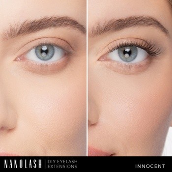 Nanolash DIY Eyelash Extensions Starter Kit, zestaw startowy do aplikacji sztucznych rzęs, Innocent, 1 szt.