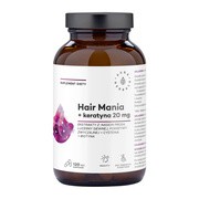 Aura Herbals Hair Mania + keratyna 20 mg, kapsułki, 120 szt.        