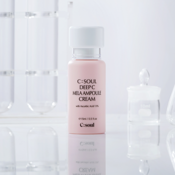 C:Soul Deep C Mela Ampoule Cream, nawilżający krem-serum do twarzy z witaminą C, 15 ml
