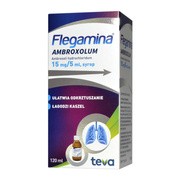 Flegamina ambroxolum, 15 mg/5 ml, syrop, 120 ml