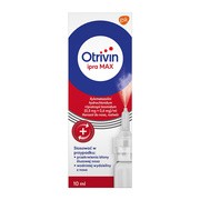 alt Otrivin Ipra MAX, 0,5 mg+0,6 mg/ml, aerozol do nosa, 10 ml