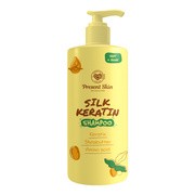 Present Skin Silk Keratin Shampoo, keratynowy szampon wygładzający z jedwabiem i proteinami, 500 ml https://azcdn.doz.pl/image/d/product/0835fe0d-scale-180x180.png