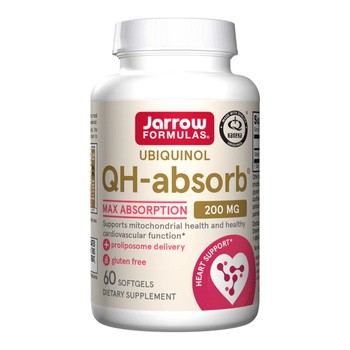 Jarrow Formulas Ubiquinol QH-absorb 200 mg, kapsułki, 60 szt.