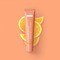 Sylveco Pure Line, balsam do ust, Orange Kiss, 15 ml
