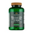 Swanson Glukozamina, Chondroityna, MSM z kwasem hialuronowym i kolagenem, kapsułki, 90 szt.